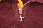 Vintage 1990s Champion Minnesota Quarter Zip Fleece Collegiate Sweater Men's XL