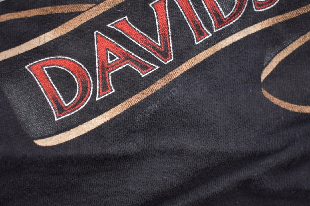VIntage 2001 Deans Harley Davidson Pennsylvania Graphic T Shirt