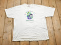 Vintage 1990s New Orleans French Quarter Embroidered Souvenir T Shirt