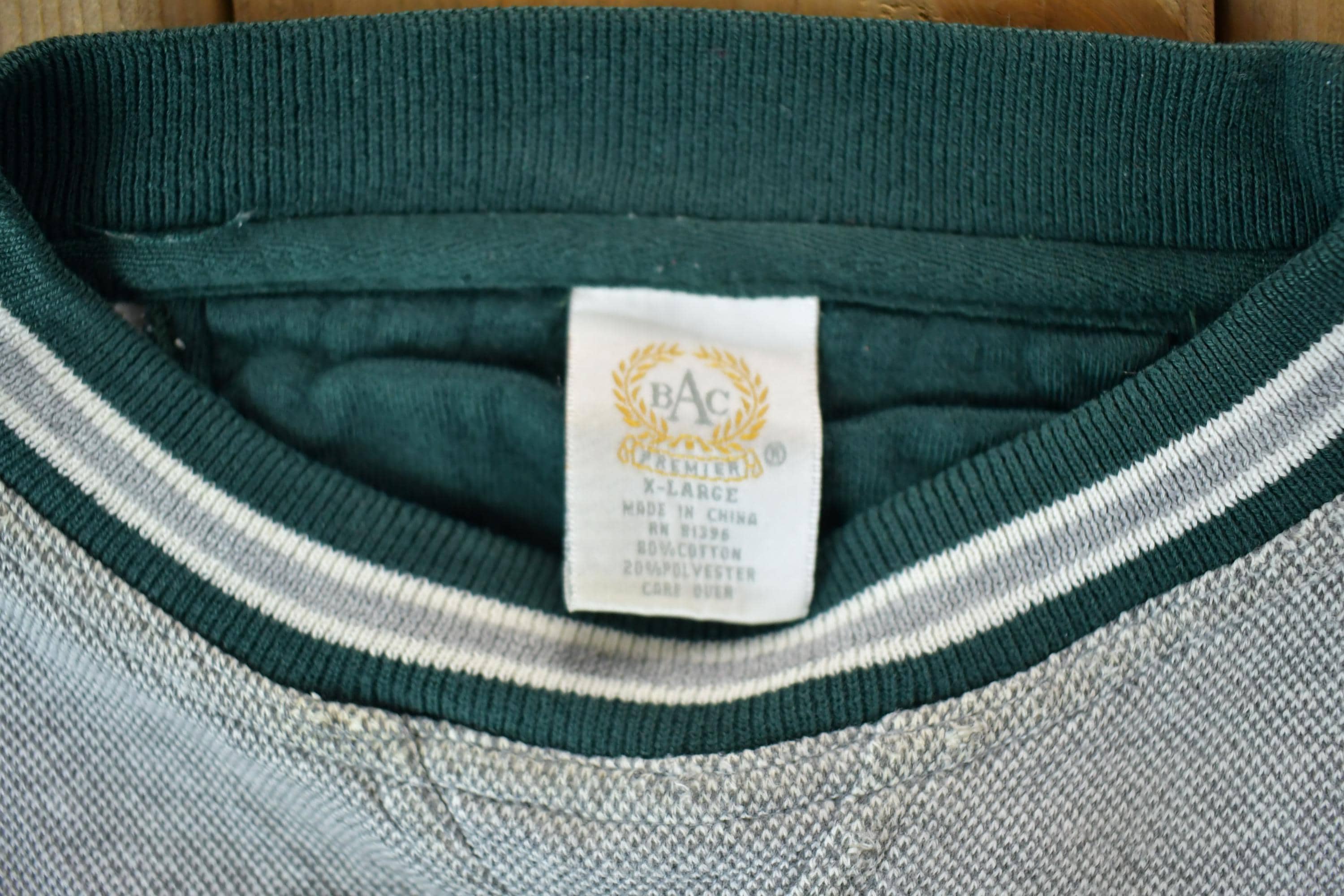 Vintage 1990s BAC Bob Heavyweight Cotton Crewneck Sweatshirt