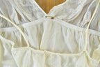 Vintage 1970s Silk Night Shirt