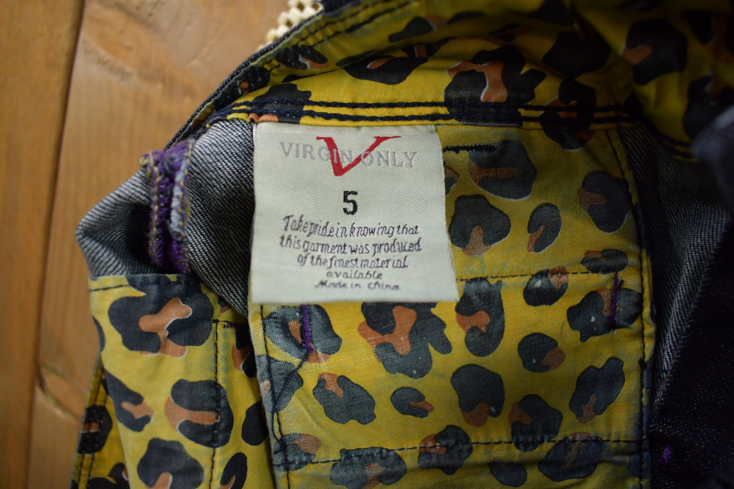 Vintage 1990s 'Virgin Only' Womens Pants Size 30x30