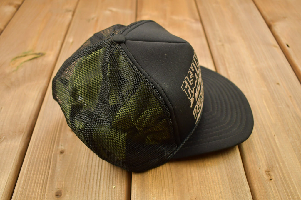 Vintage 1990s Funny Fisherman Theme Trucker Hat