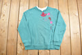 Vintage 1990s Floral Crewneck Sweatshirt
