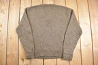 Vintage 1980s Aspetuck Trading Co Knitted V Neck Sweater