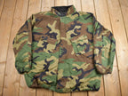 Vintage 1983 Army Military Chemical Protective Suit Jacket