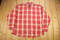 Vintage Pendleton Plaid Button Up Dress Shirt