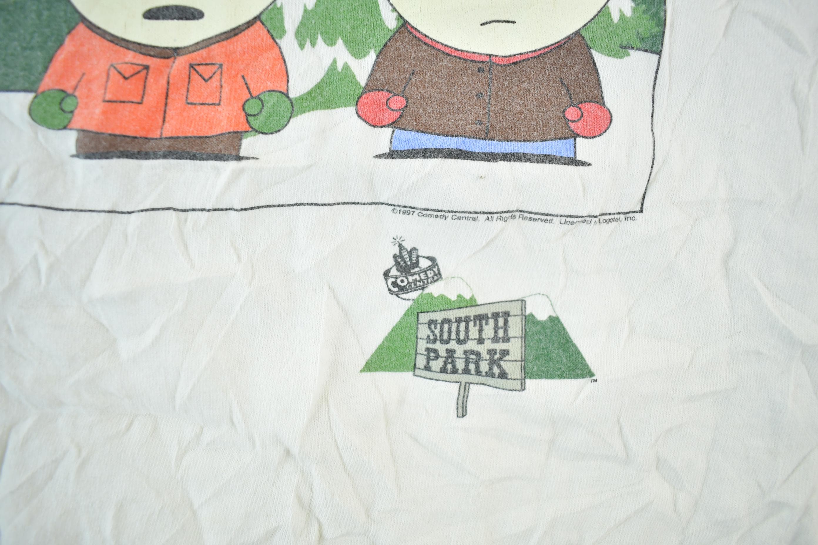 Vintage 1997 South Park Graphic T-Shirt Men's XL