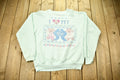 Vintage 1990s Cute Teddy Bear Theme Crewneck Sweater