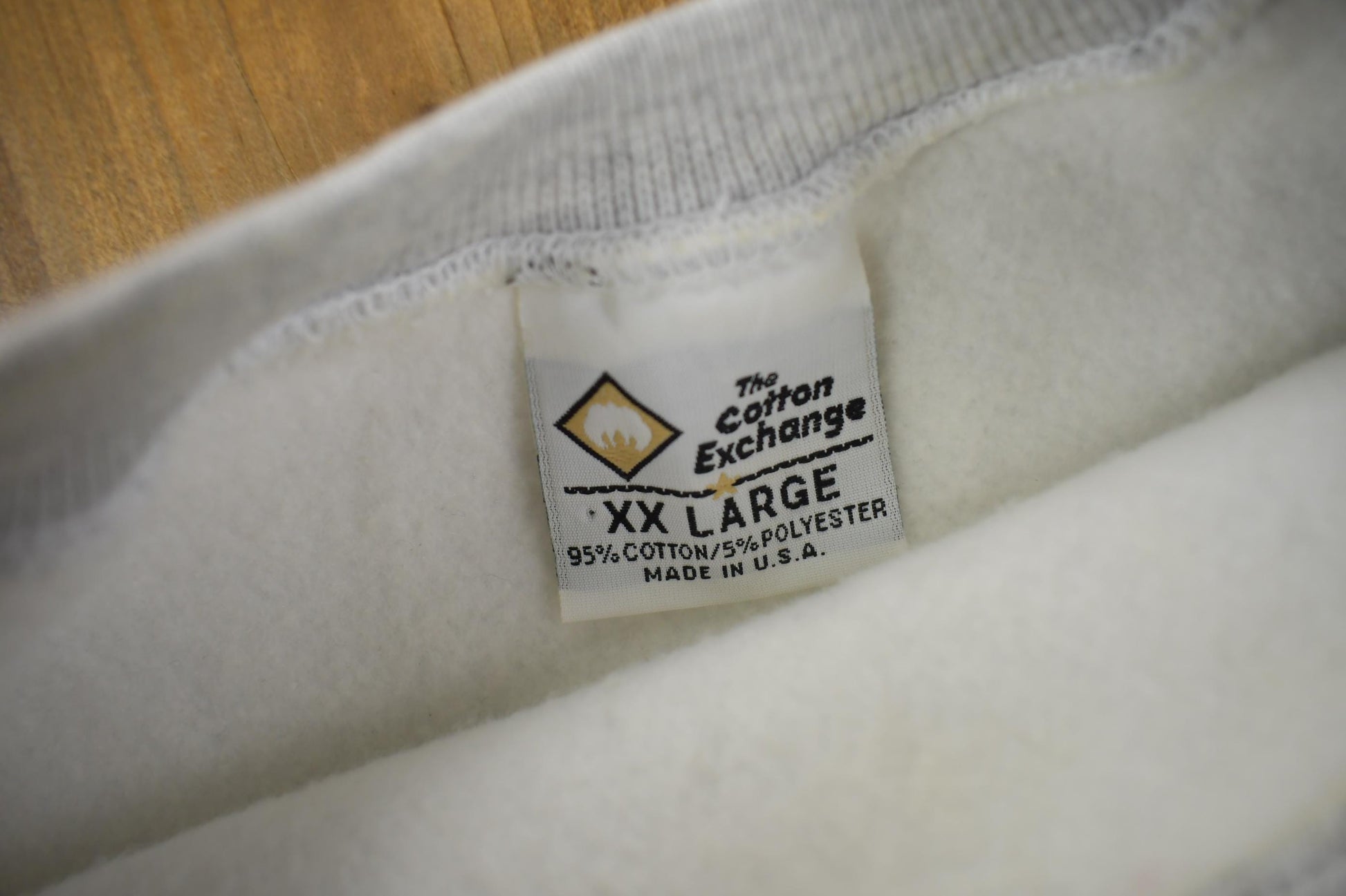 Vintage 1990s BATES Spell Out Crewneck Sweatshirt Made In USA Size XXL