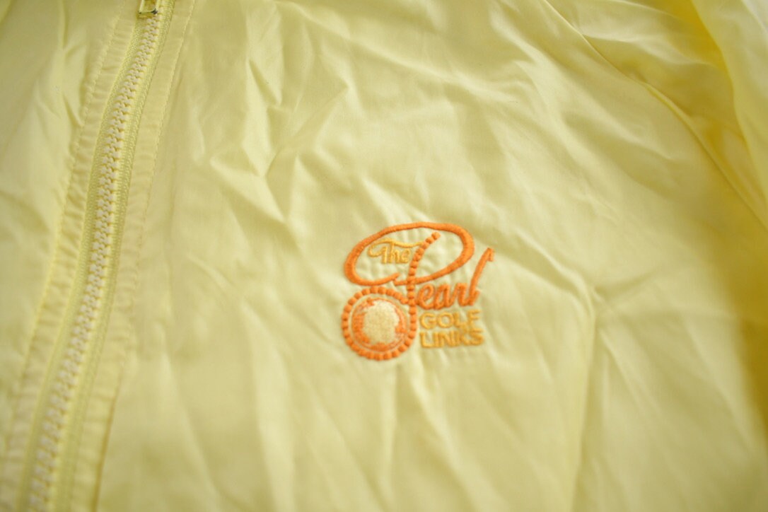Vintage 1990s Duckster The Pearl Golf Links Windbreaker Jacket