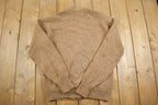 Vintage 1990s Puritan Wool Knit Cardigan Sweater - Made In USA