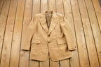 Vintage 1970s 100% Camel Hair Blazer