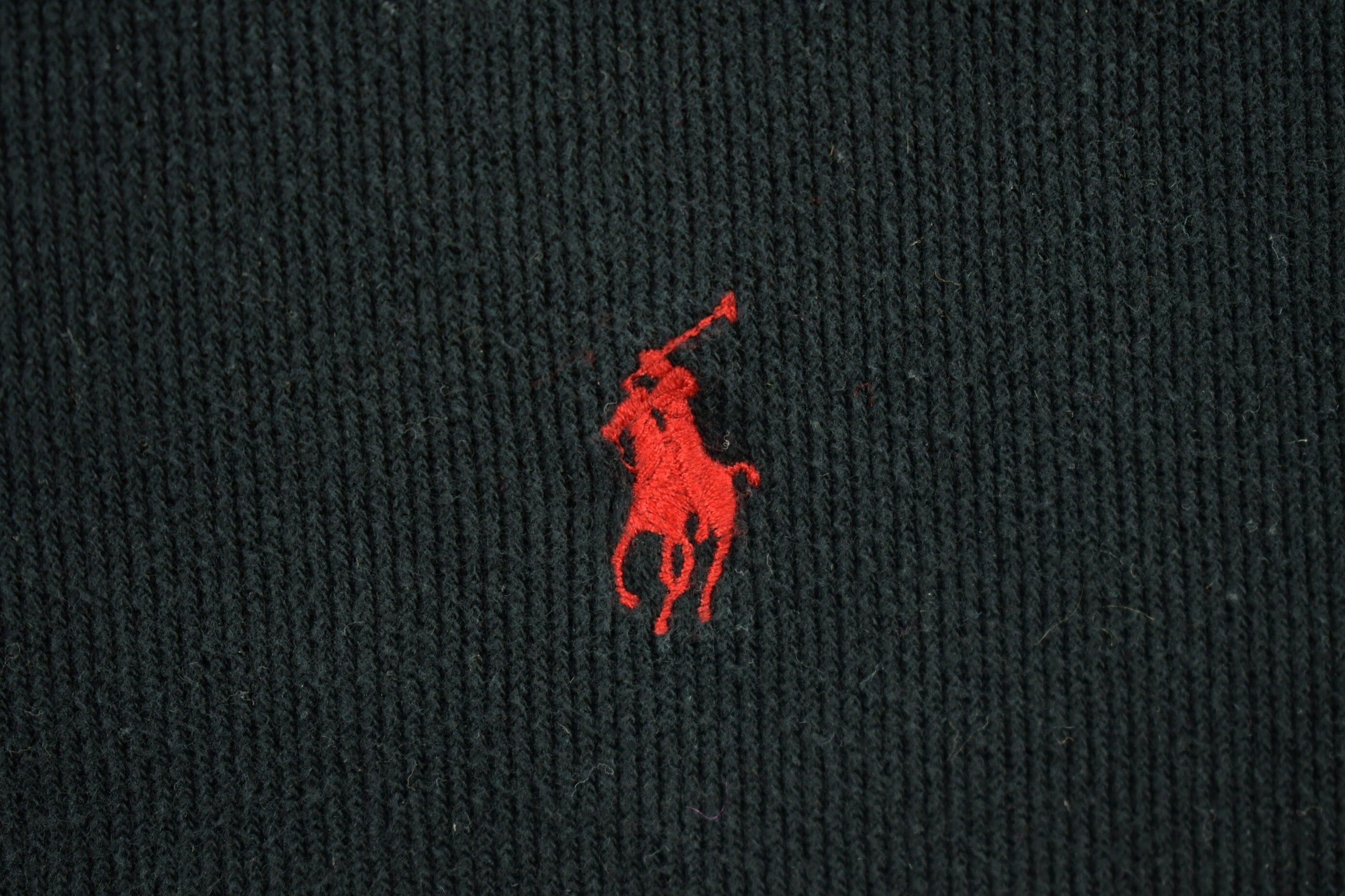 Vintage 1990s Polo Ralph Lauren Quarter Zip Sweatshirt