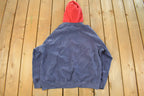 Vintage 1990s Tommy Hilfiger Sailing Hoodie Sweatshirt Men's Large  90s Crewneck  90s Tommy Hilfiger  Streetwear