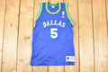 Vintage 1990s Champion Dallas Mavericks Jason Kidd NBA Jersey Youth L