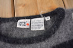 Vintage 1990s Joye Fun Geometric Knit Crewneck Sweater Size Women's M