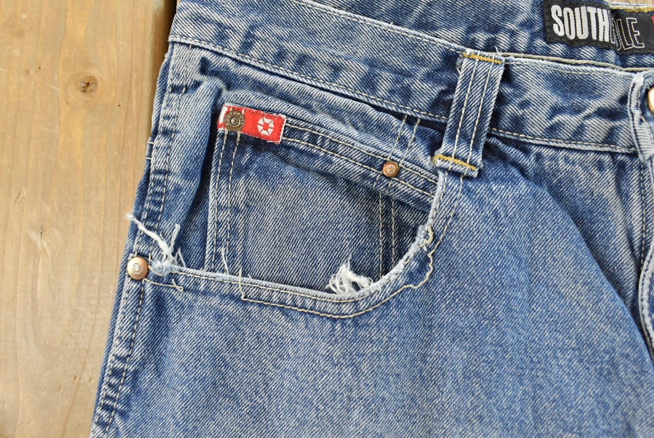Vintage Y2K Southpole Denim Jeans Men's 33 x 33 / 2000s Hip Hop Denim / Baggy Jeans