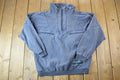 Vintage 1990s Randy River Heavy Cotton Quarter Zip Mock Neck Sweatshirt