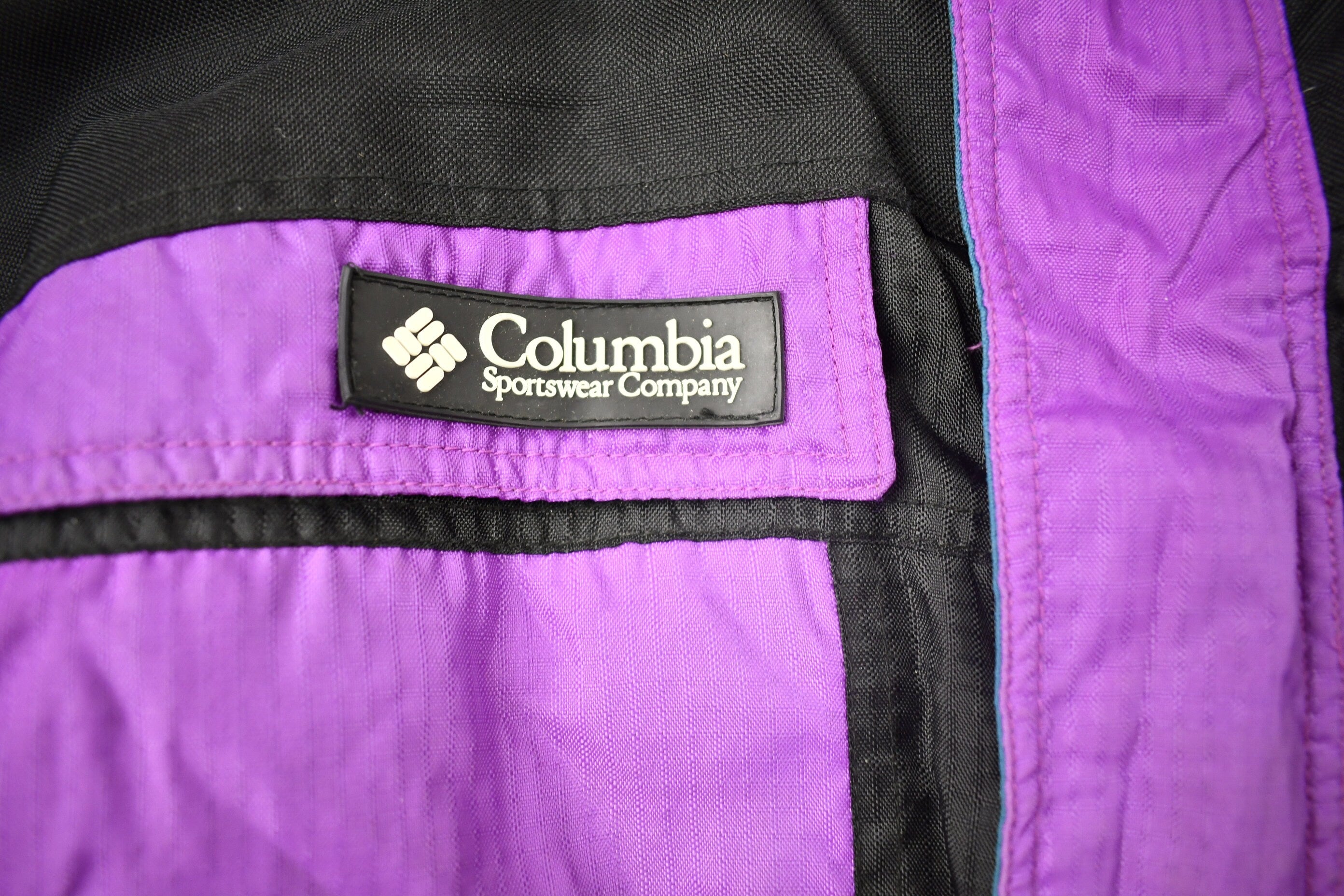 Vintage 1990s Columbia Tectonite Purple Ski Jacket