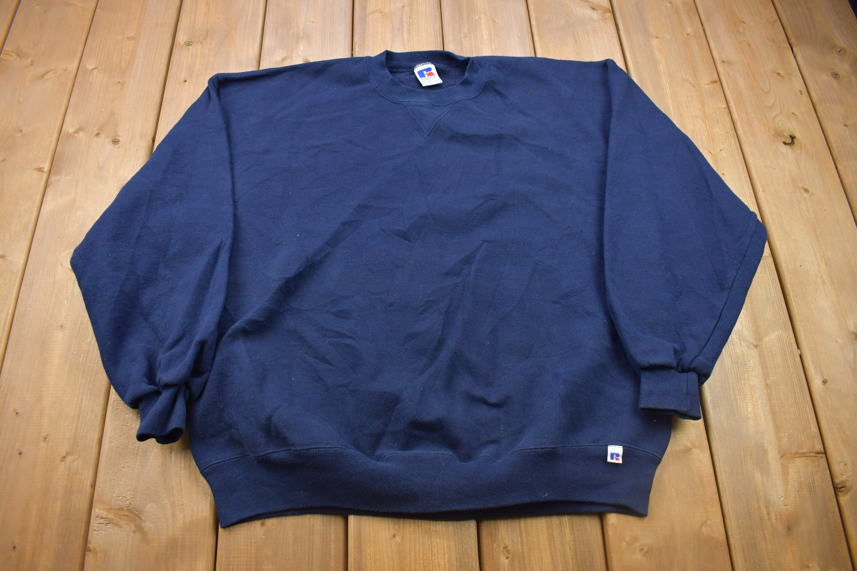 Vintage 1990s Blank Russell Athletic Crewneck Sweatshirt