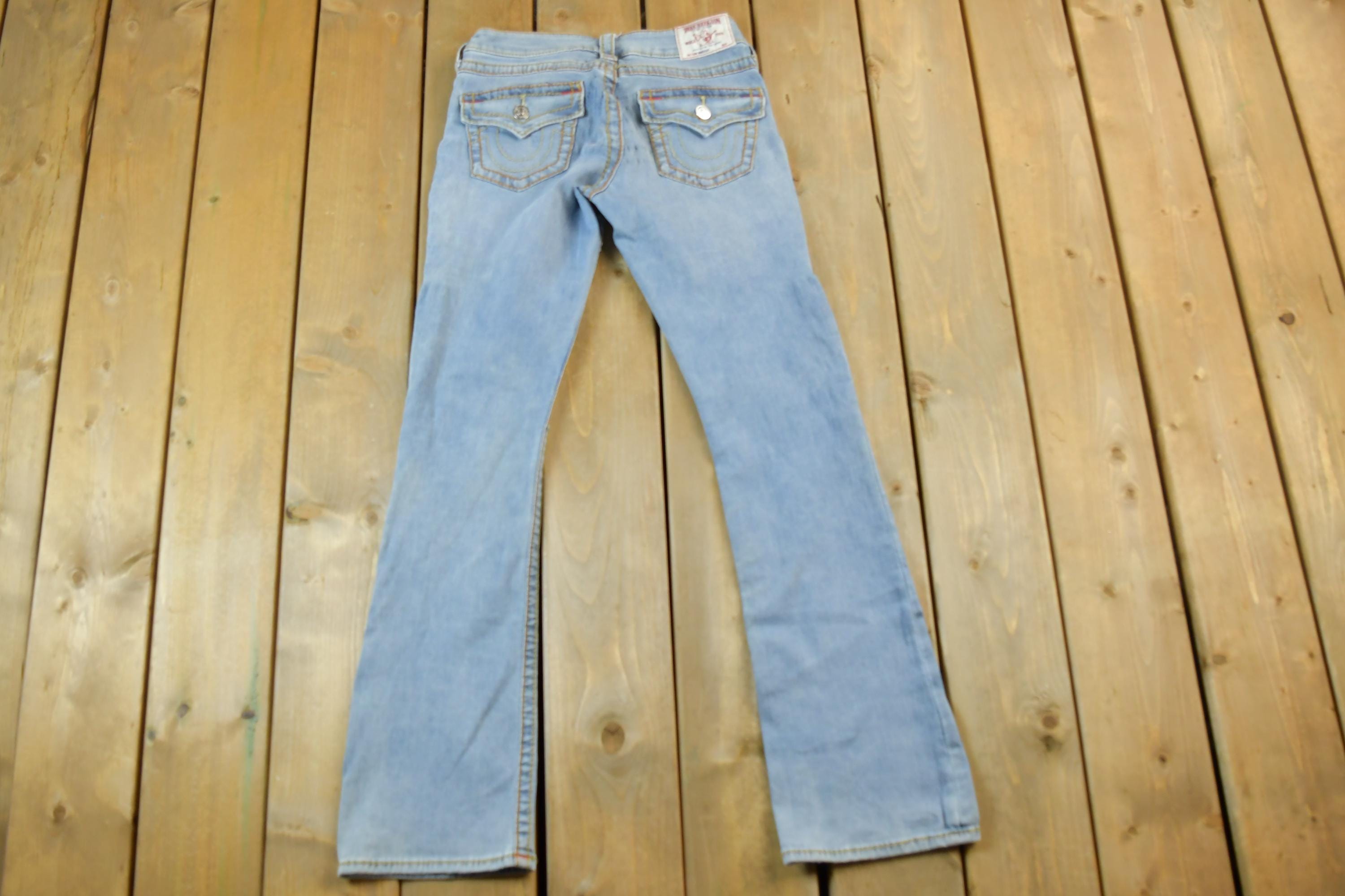 Vintage Y2K True Religion Low Rise Jeans Size 26x31