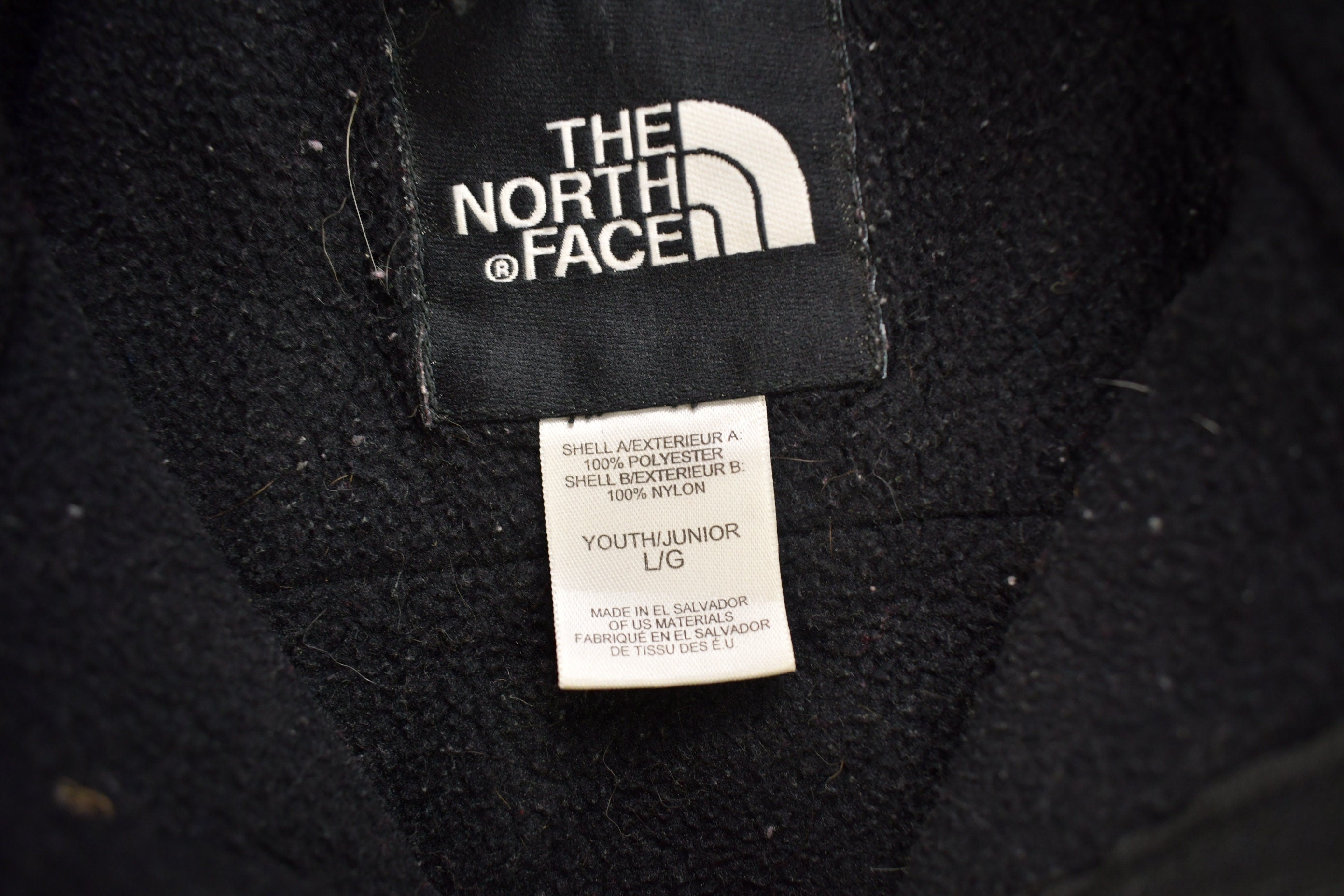 Vintage 1990s The North Face Denali Fleece Kids Sweater