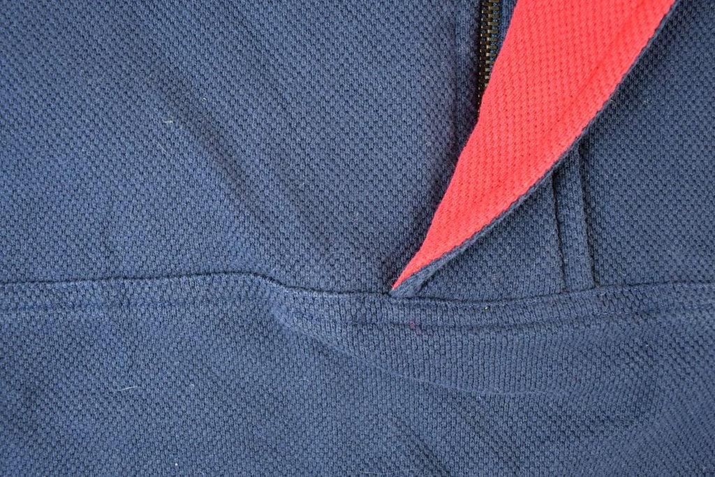 Vintage 1990s Ash City Quarter Button Crewneck Sweatshirt