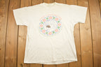 Vintage 1990s Christmas Buffalo Graphic T Shirt