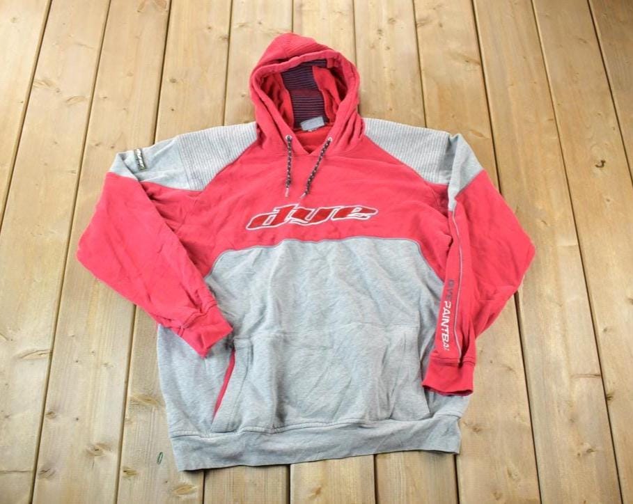 Vintage 1990s Tye Paintball Souvenir Hoodie Sweatshirt Made In USA  90s Crewneck  Souvenir Sweater  Streetwear  Travel