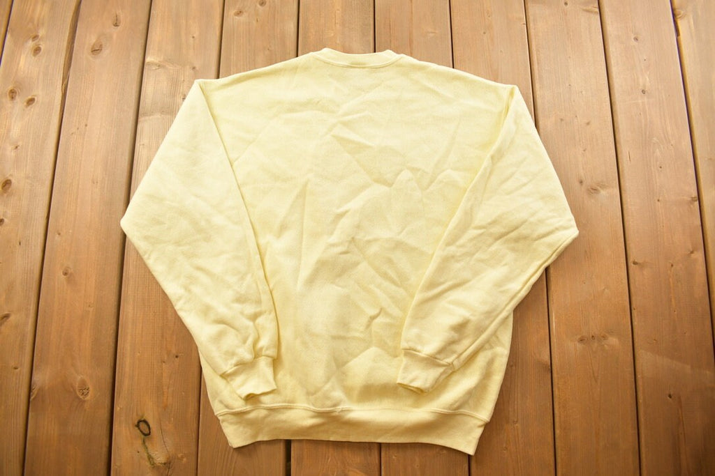 Vintage 1990s Cute Believe In Your Dreams Crewneck Sweater
