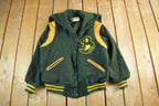 Vintage 1980s Trophy Jackets Lincoln Bears Collegiate Wool Letterman Varsity Jacket Youth XL