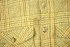 Vintage 1950s Woolrich Hounds Tooth Button Up Wool Hunting Jacket