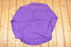 Vintage 1990s Eddie Bauer Rufton Twill Button Up Shirt Men's L