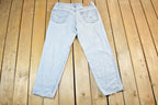 Vintage 1990s Levi Strauss Red Tab 550 Denim Jeans Size 38 x 30 Made In USA