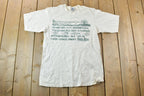 Vintage 1990s Costa Rica Fishing Souvenir T-Shirt