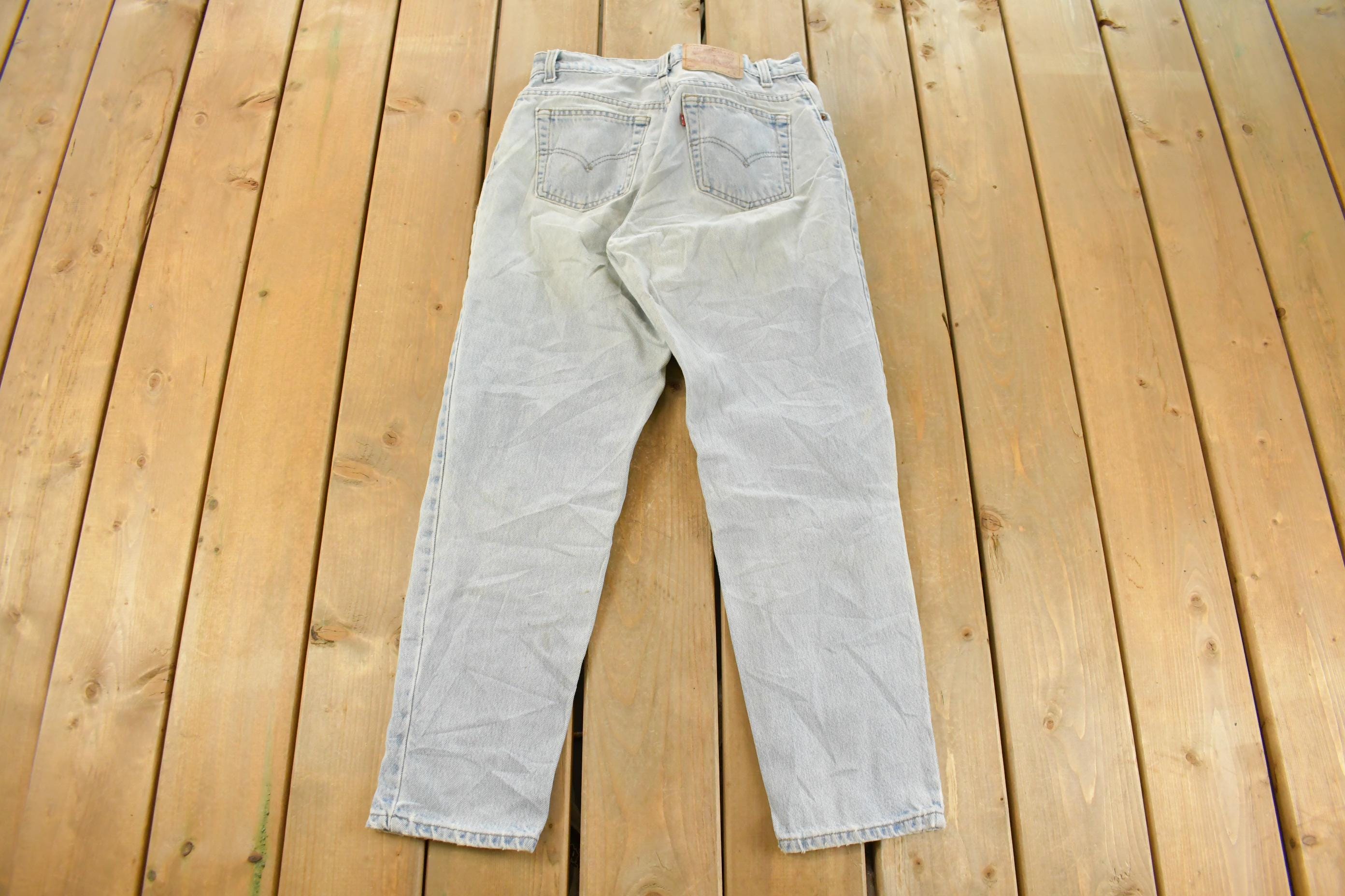 Vintage 1990s Levi's 550 Relaxed Tapered Fit Denim Jeans Women's 29 x 29