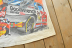 Vintage 1990s Kevin Harvick Looney Tunes All Over Print All Tuned Up NASCAR Racing T-Shirt Mens L / Racing Tee / 90s Nascar / Single Stitch