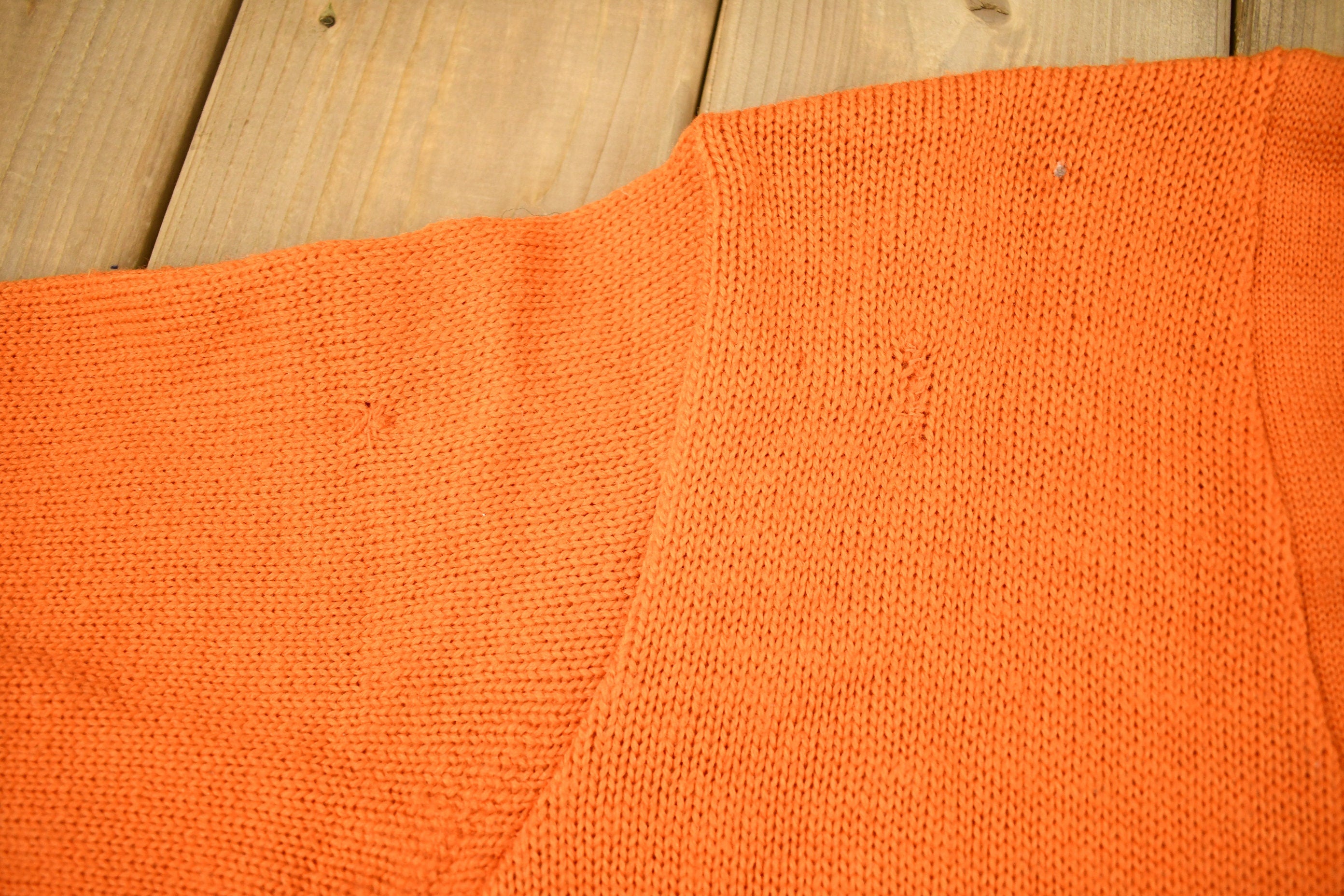 Vintage 1950s 100% Wool Collegiate Cardigan Knit Sweater