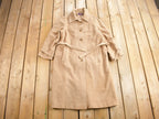 Vintage 1980s The Gleneagles Cashmere Over Coat Size 16