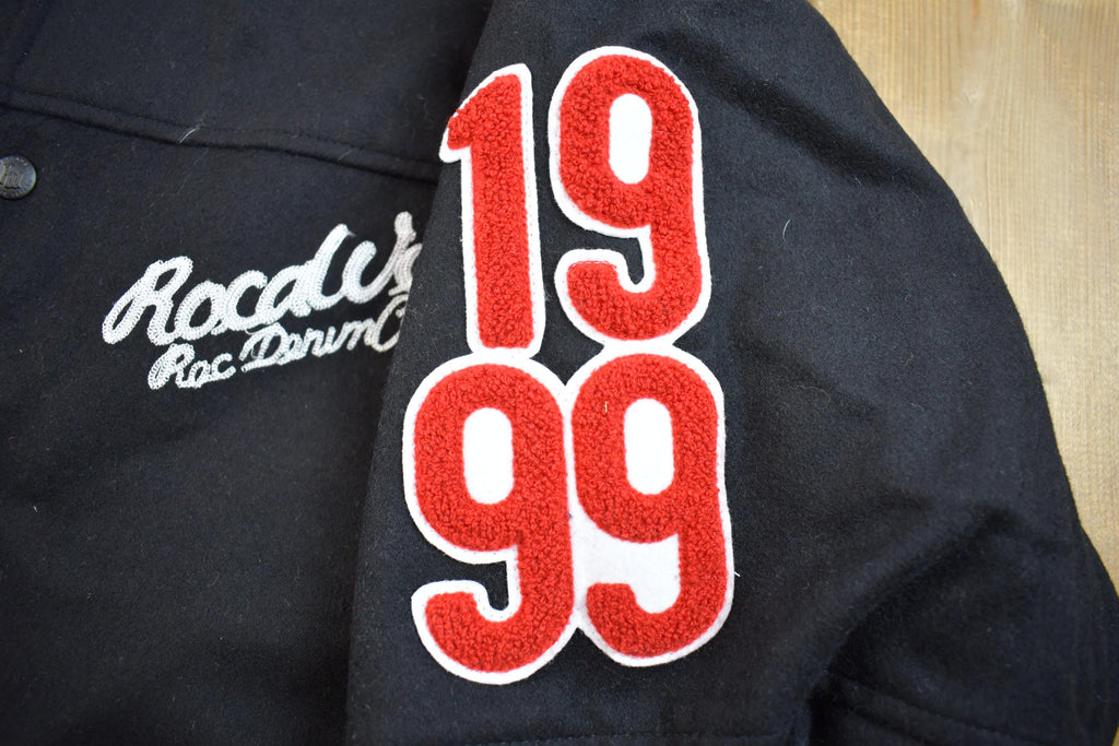 Vintage 1999 Deadstock ROCAWEAR Button Up Embroidered Jacket