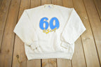 Vintage 1980s "60 and Sexy" Crewneck Sweatshirt Made In USA