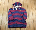 Vintage 1990s Polo By Ralph Lauren Hooded Rugby Button Up Shirt