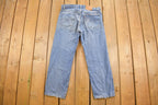 Vintage 1980s Levi's Red Tab Denim Jeans Size 35 x 27
