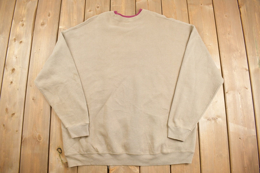 Vintage 1990s Cute Farm Theme Grandma Crewneck Sweater