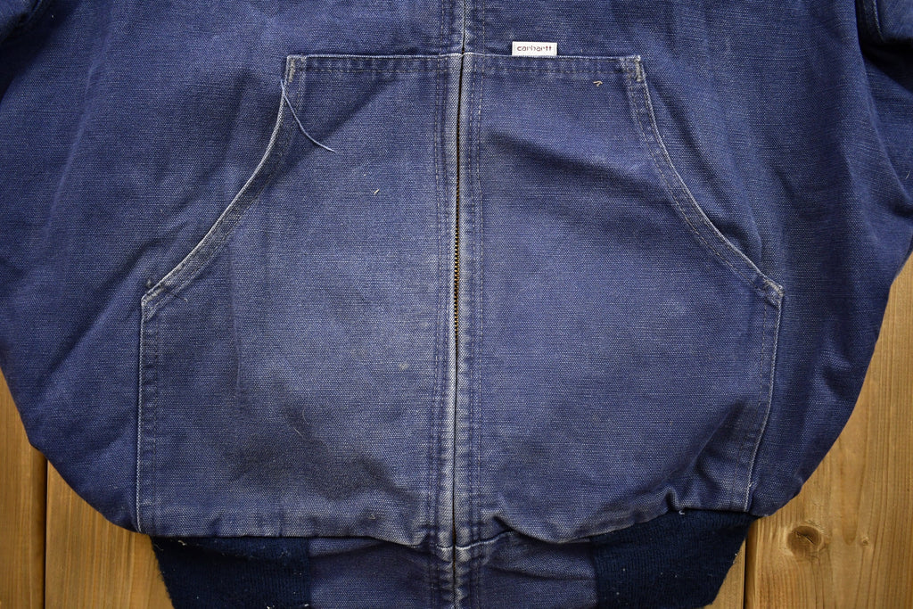 Vintage 1990s Carhartt Hooded Work Jacket