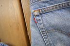 Vintage 1990s Distressed Levi's Red Tab Denim Jeans Size 29 x 27