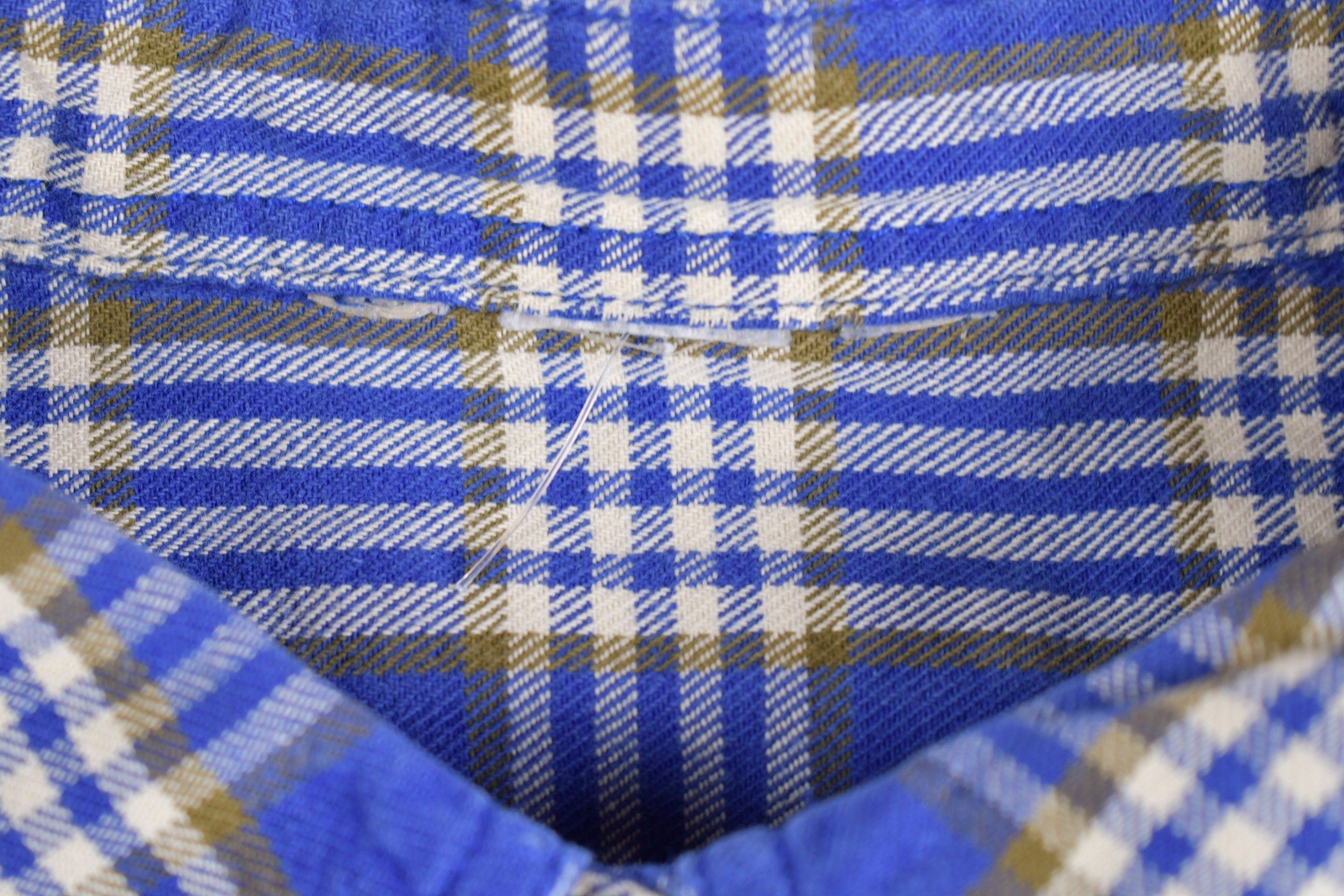 Vintage 1990s Plaid Button Up Shirt