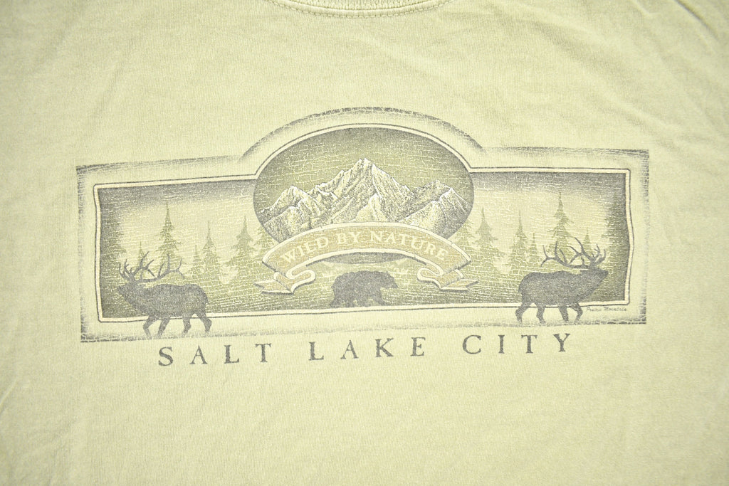 Vintage 1990s Salt Lake City Wild By Nature T-Shirt
