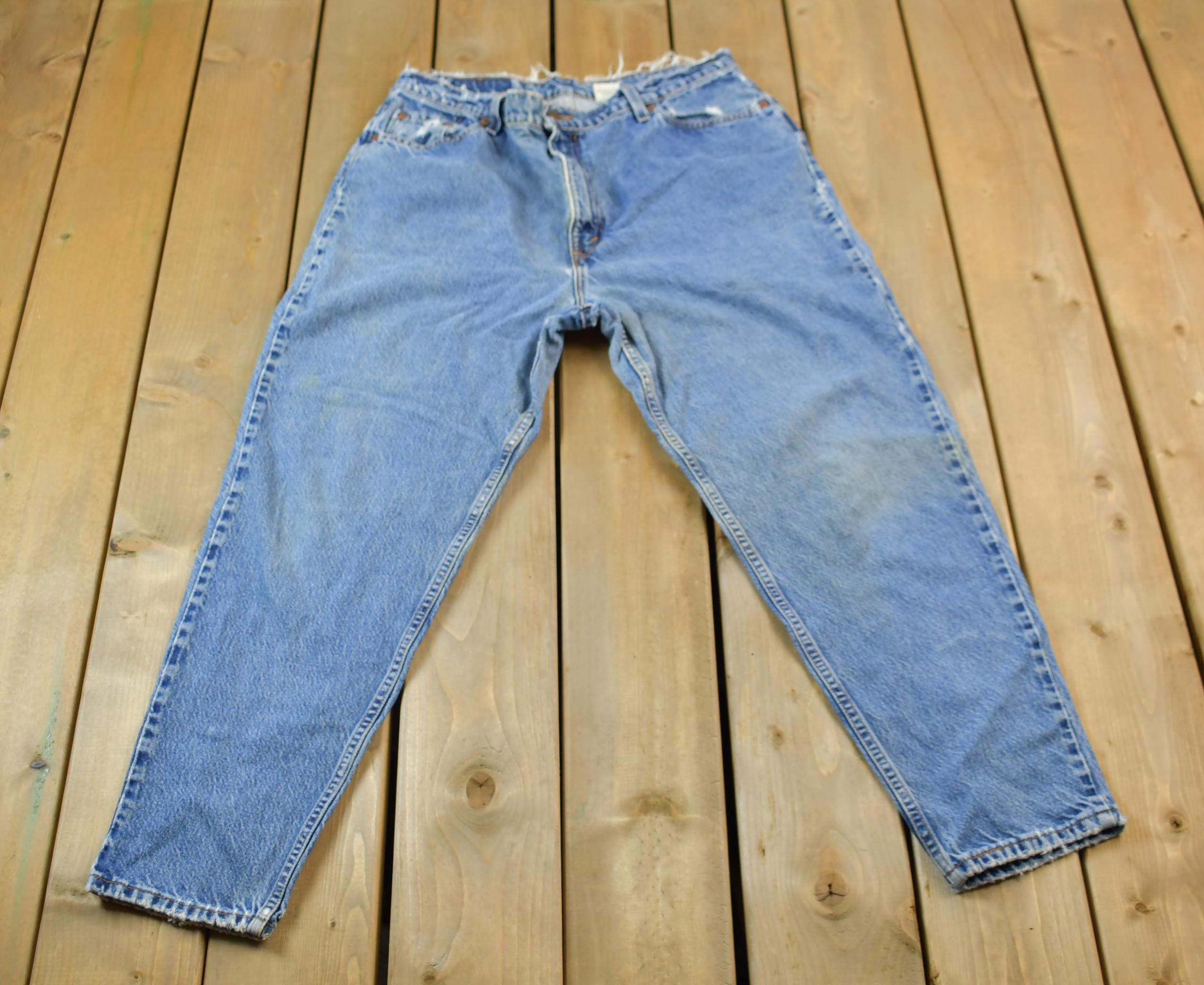 Vintage 1990s Levi's 522 Denim Women's Jeans Size 30 x 28